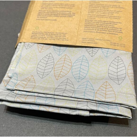 Norwex Napkins Set of 4 Leaves Design NWT - Picture 3 of 11